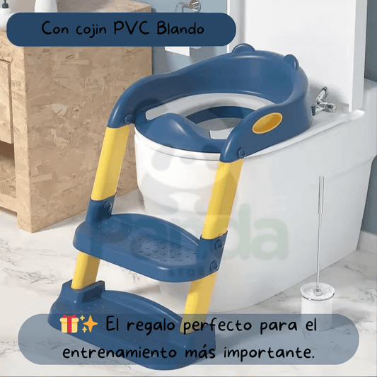 ASIENTO ESCALERA INODORO PARA NIÑ@S