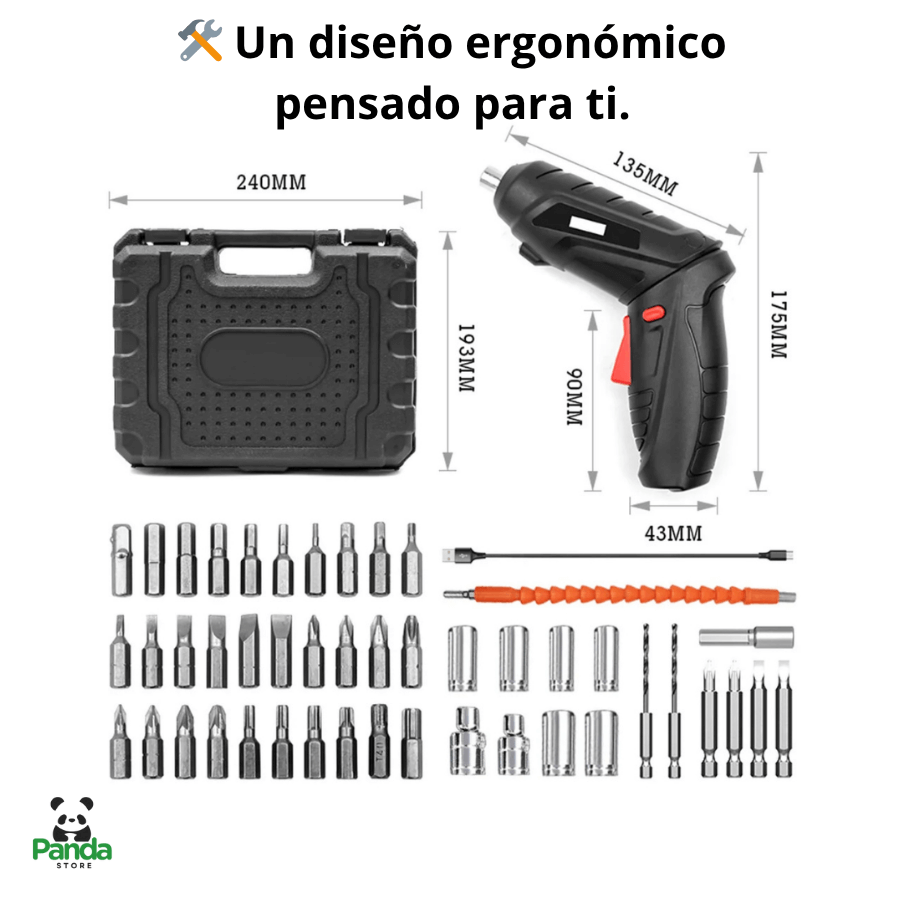 Destornillador Eléctrico Inalámbrico 3.0