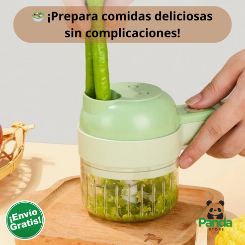 🥒Cortador De Verduras Portátil Multiprocesador 4 En 1