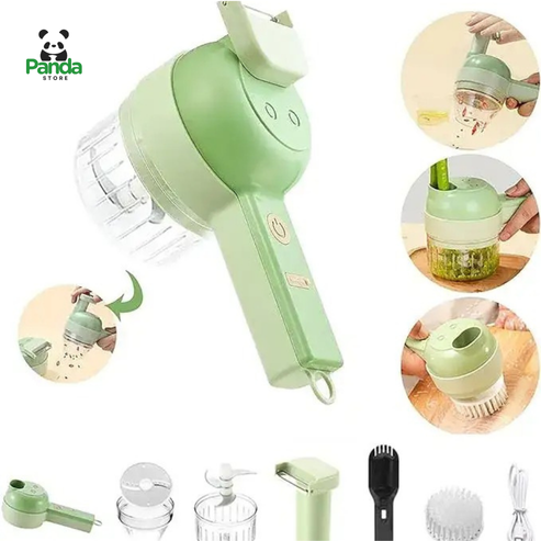 🥒Cortador De Verduras Portátil Multiprocesador 4 En 1