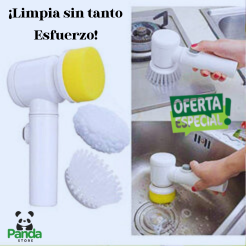 Cepillo De Limpieza Eléctrico 3 en 1 - Limpieza Sin Esfuerzo 🧹